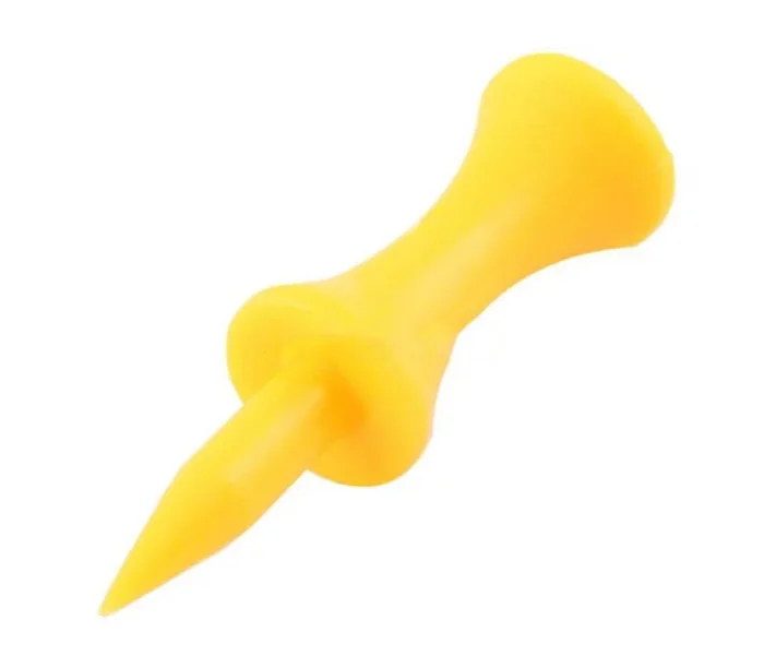 1 3/4″ Plastic Step Down Golf Tees (Yellow)
