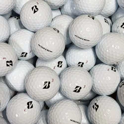 1 Dozen (12) Bridgestone Tour B RX White Bulk Golf Balls – Prior Generation