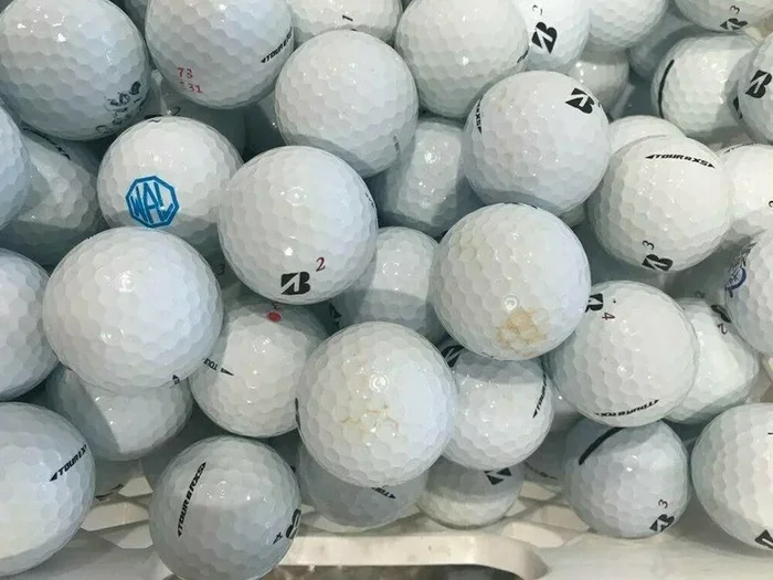 100 Bridgestone Tour B Mix (AAA) Grade – Used Golf Balls