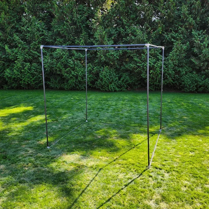 10ft x 10ft x 10ft Complete Golf Cage Frame