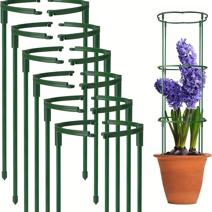 12/20pcs Adjustable Plant Support Stakes – Perfect for Tomato, Monstera, Peony, Hydrangea & More!
