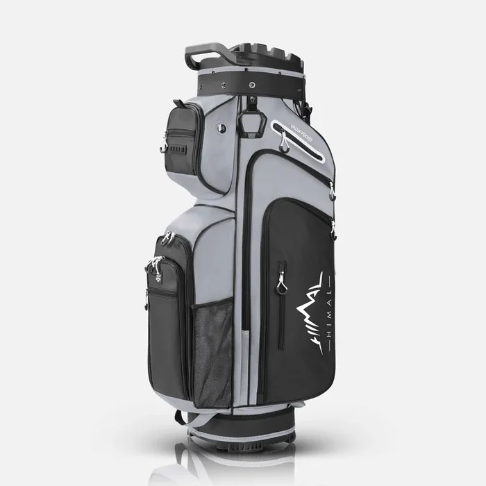 14-Way Full-Length Divider Golf Cart Bag-Grey