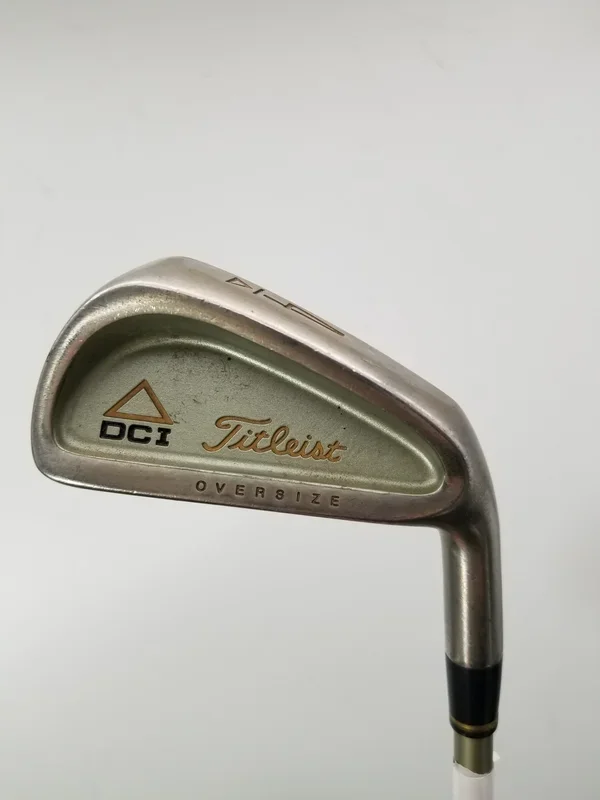 1996 TITLEIST DCI GOLD OS 4 IRON REGULAR MITSUBISHI TRI-SPEC 37.5″ GOOD
