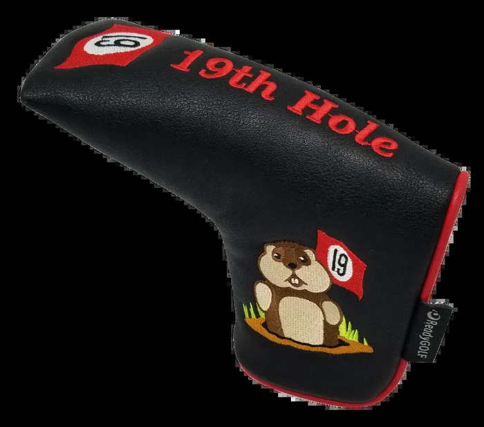 19th Hole Gopher Embroidered Putter Cover by ReadyGOLF – Blade