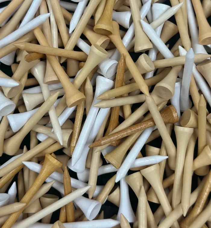 2 1/8″ Wood Tee Mixed Color *LAST CALL*