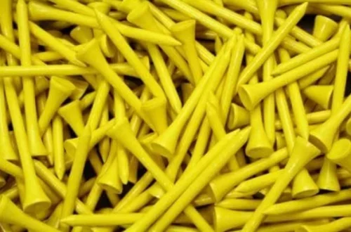2 3/4″ Wood Tees (100 Pack) Yellow