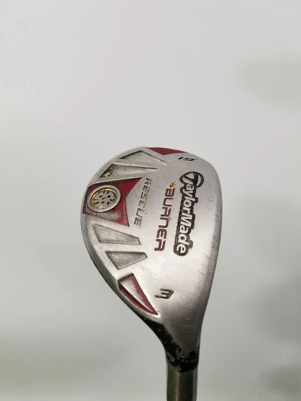 2007 TAYLORMADE BURNER RESCUE 3 HYBRID 19* REGULAR T-STEP 90 40″ FAIR
