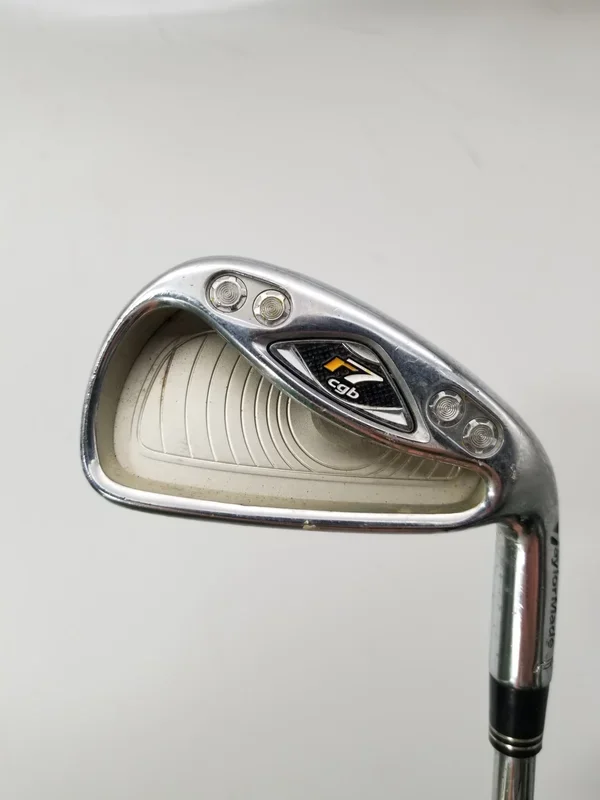 2007 TAYLORMADE R7 CGB MAX 4 IRON STIFF TAYLORMADE R7 STEEL 38.5″ GOOD