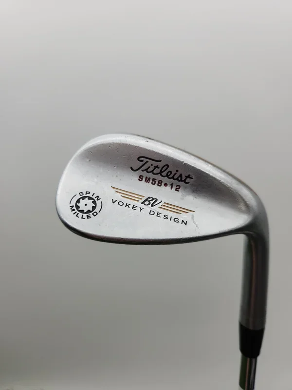 2009 TITLEIST VOKEY SPIN MILLED CHROME WEDGE 58*/12 WEDGEFLEX TT DYNAGOLD 35″ FAIR