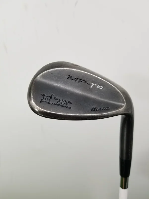 2010 MIZUNO MP T10 BLACK SATIN WEDGE 58*/10 WEDGEFLEX STEEL 35.25″ GOOD