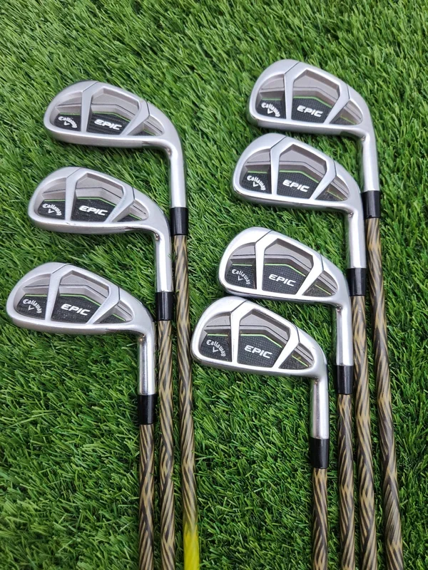 2017 CALLAWAY EPIC IRON SET 4-PW REG PADERSON KINETIX IMRT RED IRP20 GOOD
