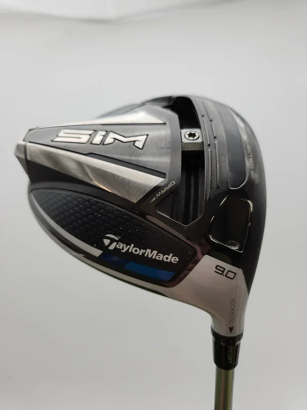 2020 TAYLORMADE SIM DRIVER 9* XSTIFF MITSU TENSEI CK WHITE 70 +HC GOOD