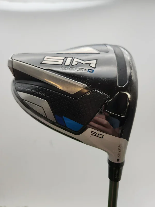 2020 TAYLORMADE SIM MAX D DRIVER 9* STIFF UST HELIUM 5 +HC GOOD
