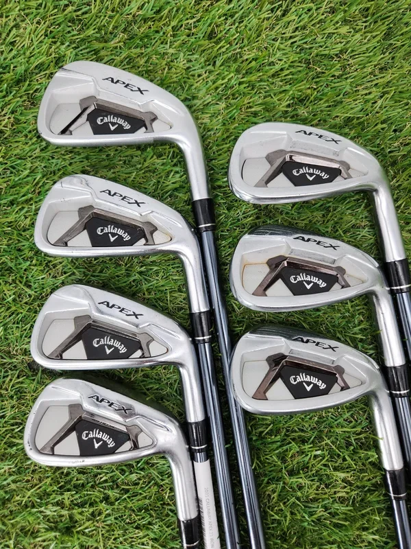 2021 CALLAWAY APEX 21 IRON SET 5-GW REG MAMIYA RECOIL DART 75 VERYGOOD