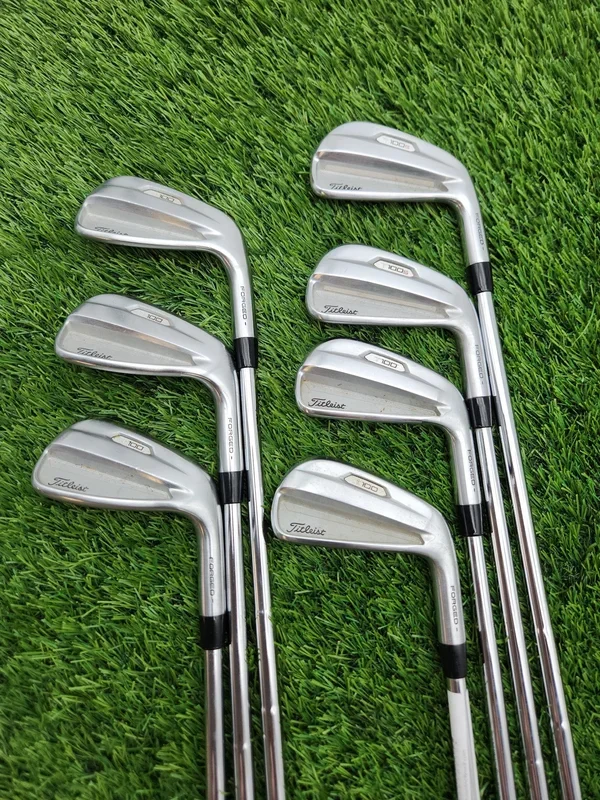 2021 TITLEIST T100 IRON SET 4-PW XSTIFF TT DYNAGOLD X100 GOOD