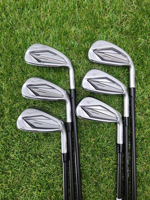 2023 MIZUNO JPX923 HOT METAL HL IRON SET 5-PW REG FUJI AXIOM VELOCORE VERYGOOD