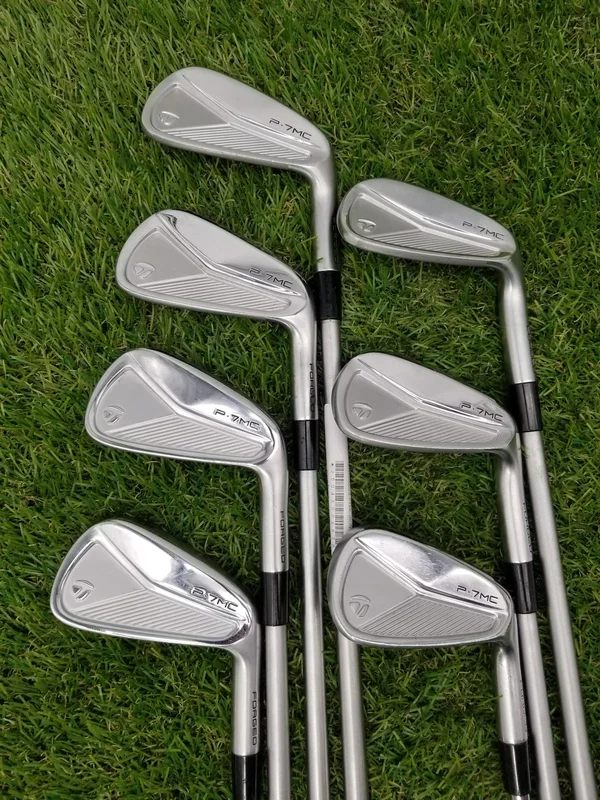 2023 TAYLORMADE P7MC IRON SET 4I-PW XSTIFF KBS TOUR C-TAPER 130 VERYGOOD