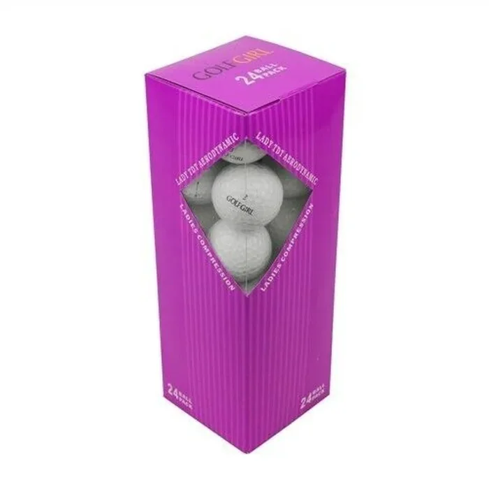 24 GOLF GIRL Ladies Youth Golf Balls WHITE
