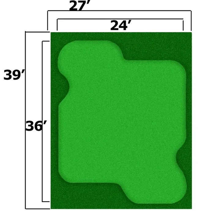 27′ x 39′ Complete Par Saver Putting Green