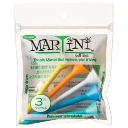 3 1/4″ Martini Golf Tees 5 Pack – Mixed Colors