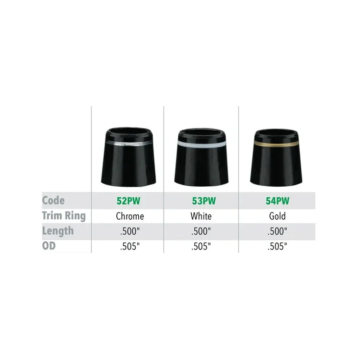 .335″ Wood Ferrules – Trim Ring