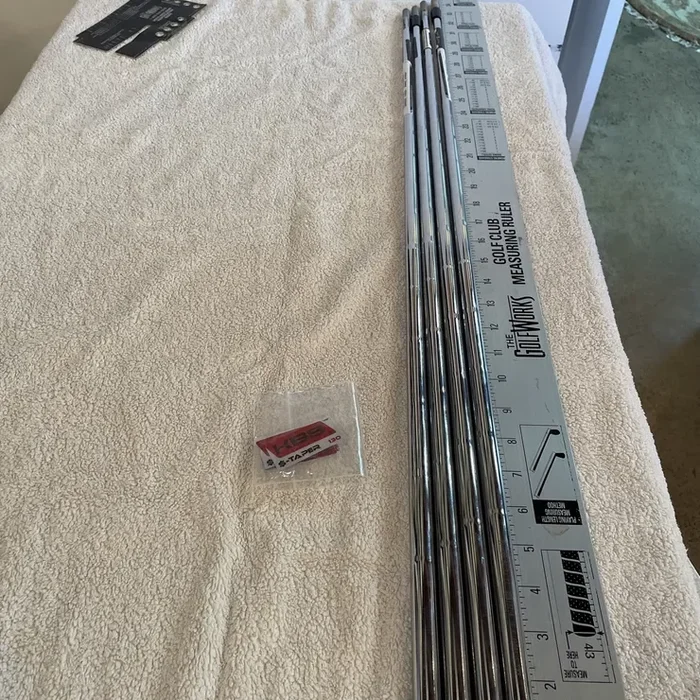 (4) KBS $-Taper 130 Extra Stiff, Iron Shaft Pulls .355” Taper Tip, Ships Today