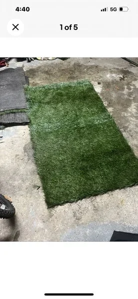 5ft by 5ft synthetic turf practice mat perfect for all clubs