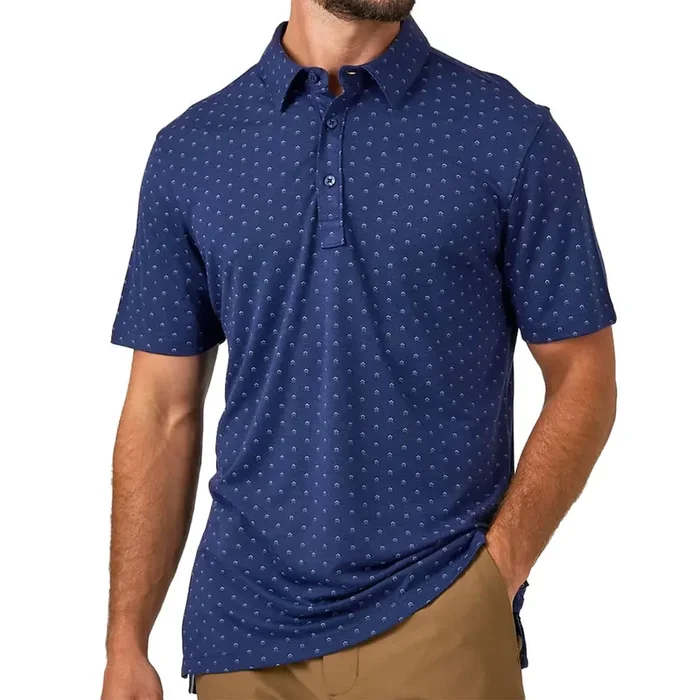 7DIAMONDS Men’s Relay Pima Polo