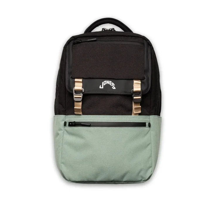 A2 Backpack – Black/Sage Leaf