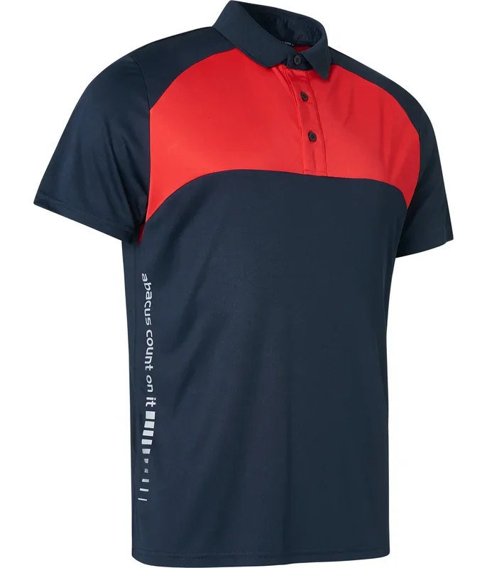 Abacus Sports Wear: Men’s Navy Pennard High-Performance Golf Polo (Size Large) SALE