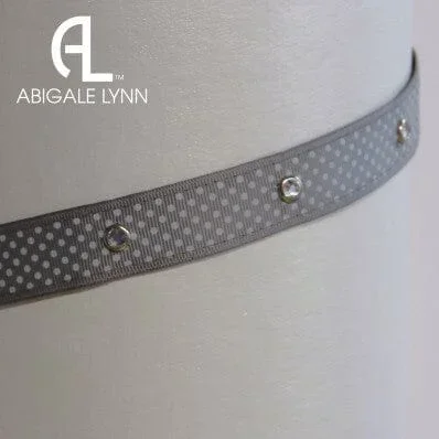 Abigale Lynn Visor Band – Grey Swiss