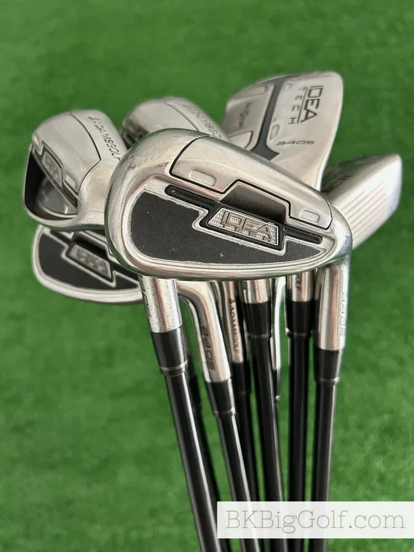 Adams Golf A4 OS Hybrid Iron Set 3-P / GD Tour AD 65 Regular Graphite