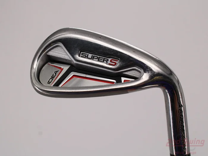 Adams Idea Super S Single Iron Pitching Wedge PW Matrix Kujoh 75 Iron Graphite Senior Right Handed 36.0in (D-22222194648)