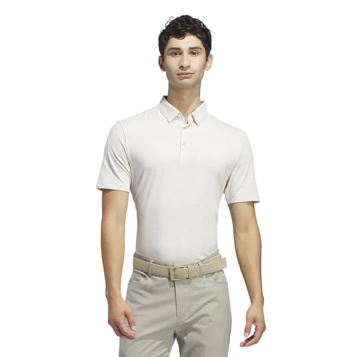 Adidas Men’s Go-To Printed Polo 2024 – Alumina