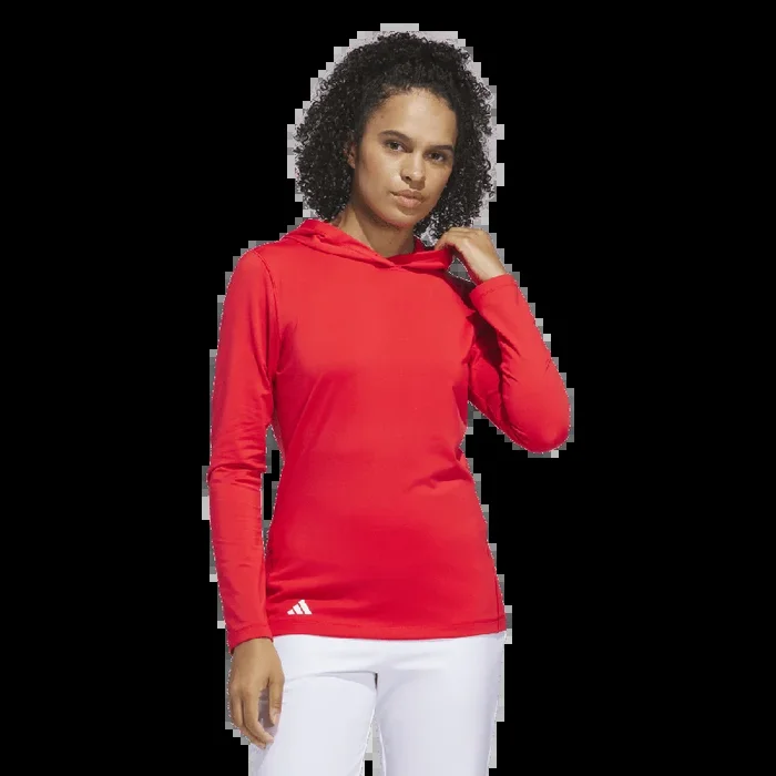 Adidas Women’s Performance Golf Hoodie 25 – Pure Ruby