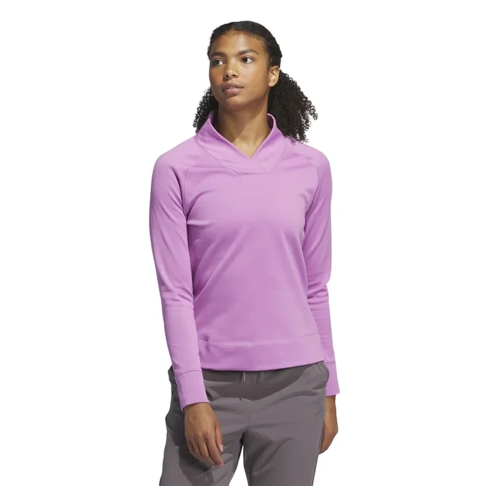 Adidas Women’s Ultimate365 COLD.RDY Crossover Mock Shirt 24 – Preloved Purple