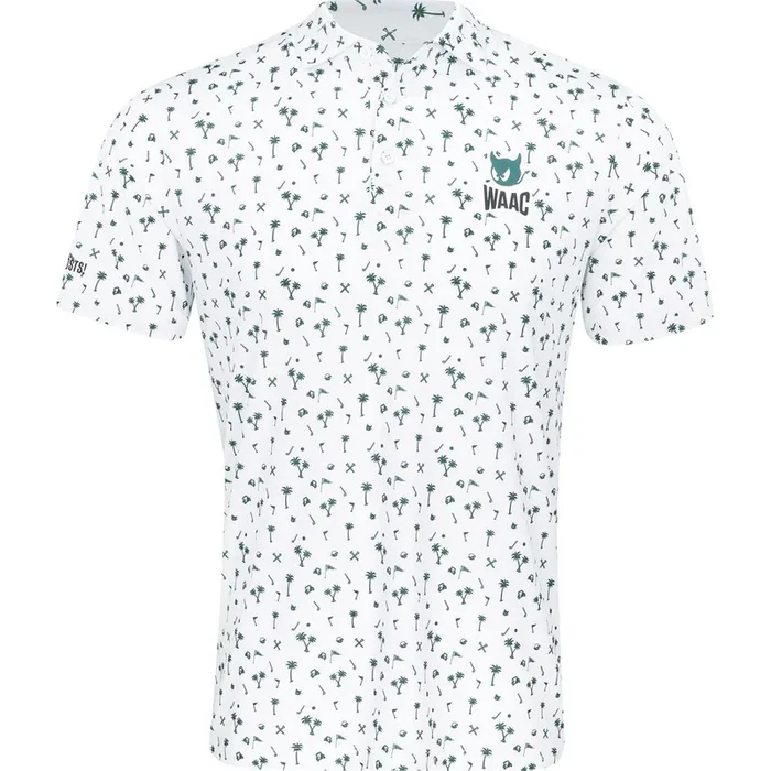 Allover Motif Polo