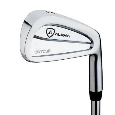 Alpha C3 Tour Forged CNC Milled Cavity Golf Club Irons, Custom Assembled, Right Hand