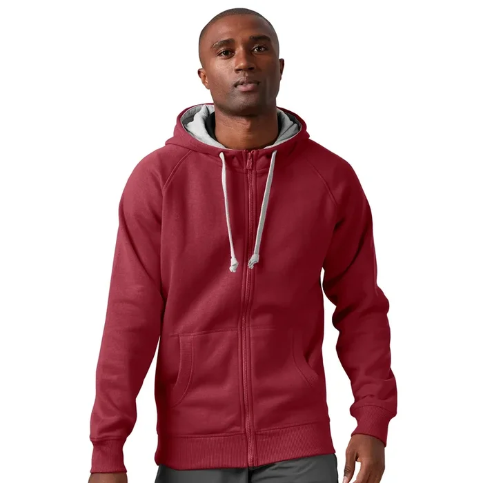 Antigua: Men’s Essentials Full Zip Jacket – Victory Cardinal Red 101183