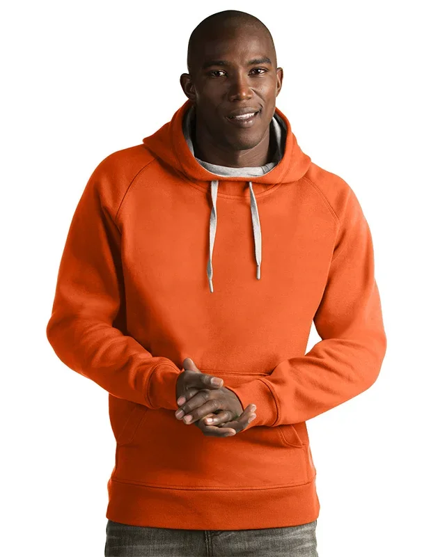 Antigua: Men’s Essentials Hood Pullover – Victory Mango 101182