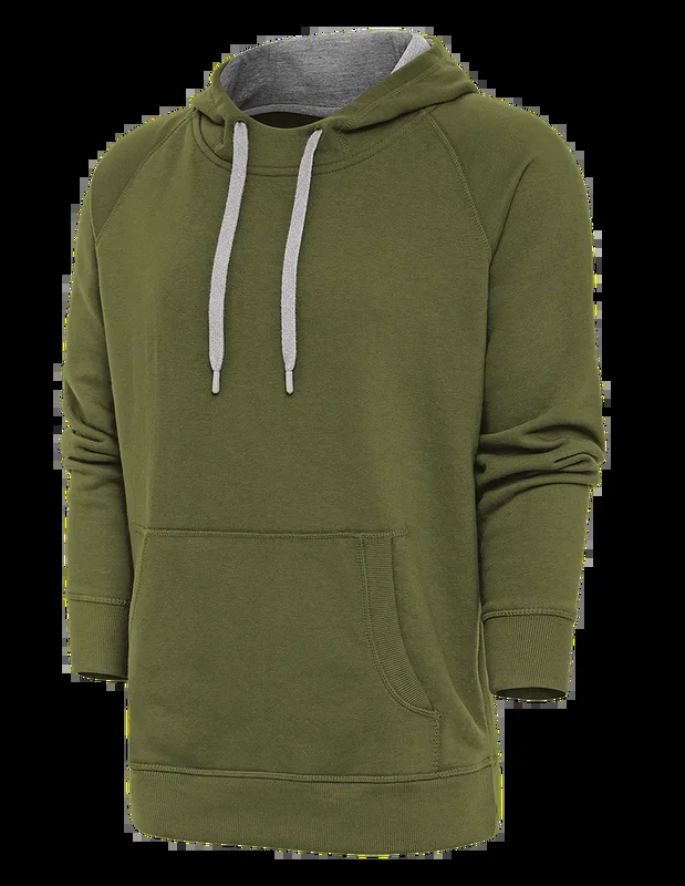 Antigua: Men’s Essentials Hood Pullover – Victory Olive 101182