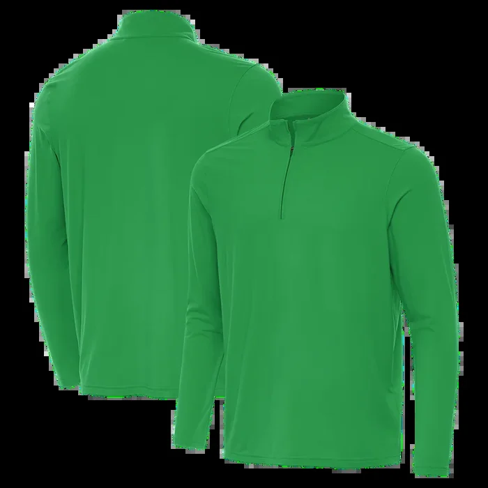 Antigua: Men’s Essentials Intent 1/4 Zip Pullover – Celtic Green 105640