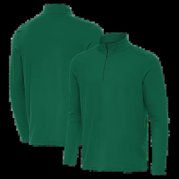 Antigua: Men’s Essentials Intent 1/4 Zip Pullover – Evergreen 105640