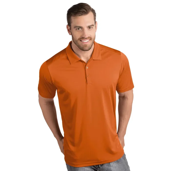Antigua: Men’s Essentials Polo – Tribute Burnt Orange 104197