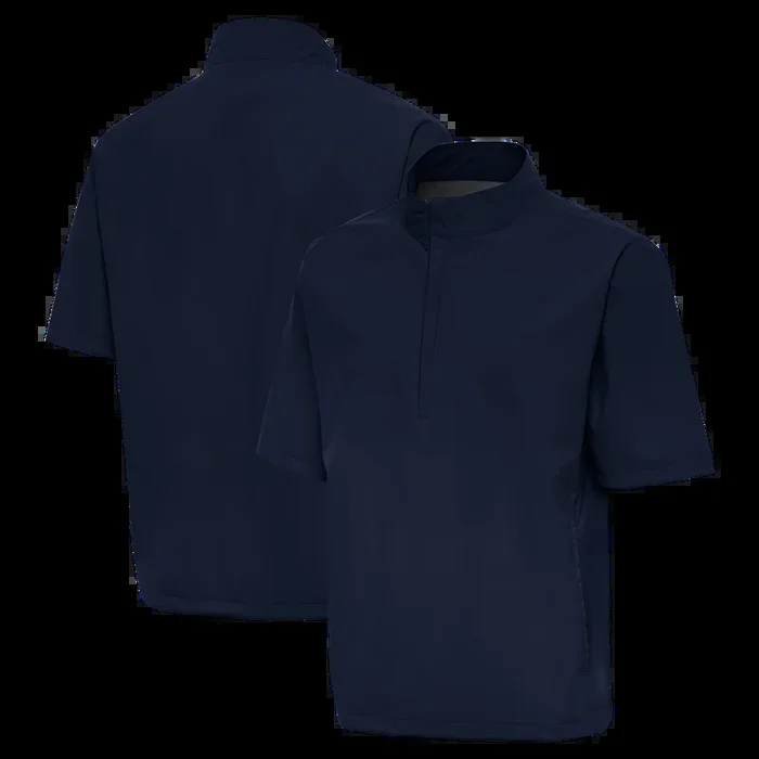 Antigua: Men’s Essentials Short Sleeve 1/4 Zip Pullover – Brisk 105637