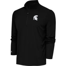 Antigua Michigan State Spartans Tribute Quarter Zip Golf Pullover