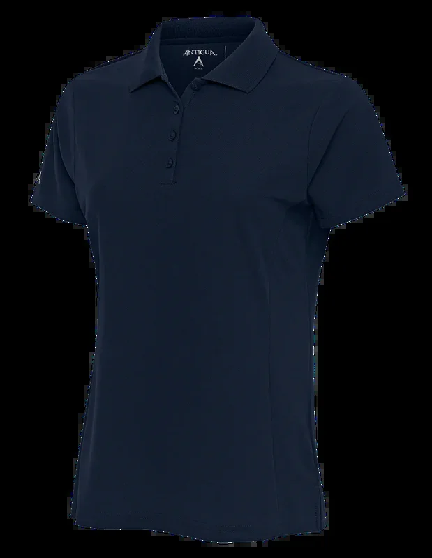 Antigua: Women’s Essentials Short Sleeve Polo – Navy Legacy 104275