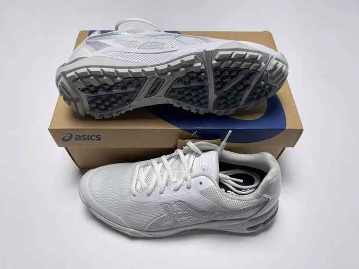 Asics Gel-Course Ace Golf Shoes White Pure Silver Women’s SZ 7 (1112A036-100)