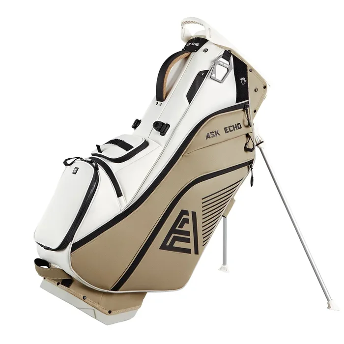 Ask Echo 2025 ST-LOCK Mecha 14 Way Dividers Quiet Hybrid Stand Bag / Toasted Almond