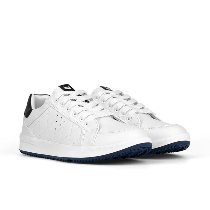 Ask Echo G2 Men’s Professional Leather Golf Shoes / White